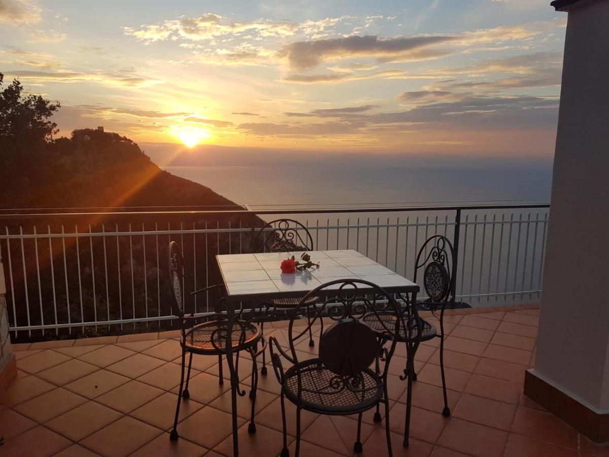 Villa Il Dolce Tramonto Furore Exterior foto