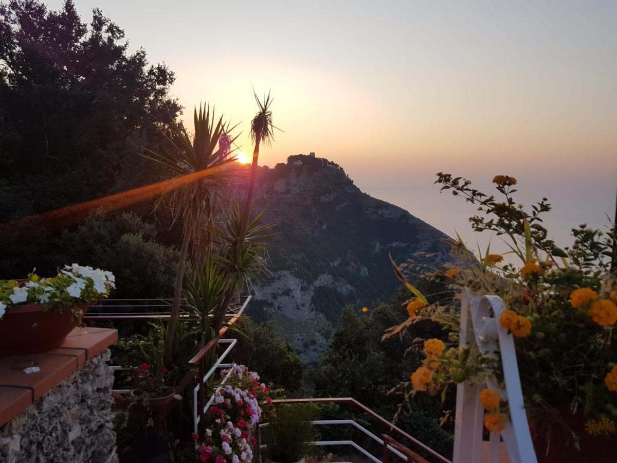 Villa Il Dolce Tramonto Furore Exterior foto