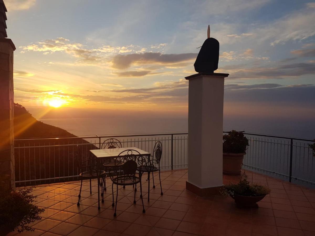 Villa Il Dolce Tramonto Furore Exterior foto