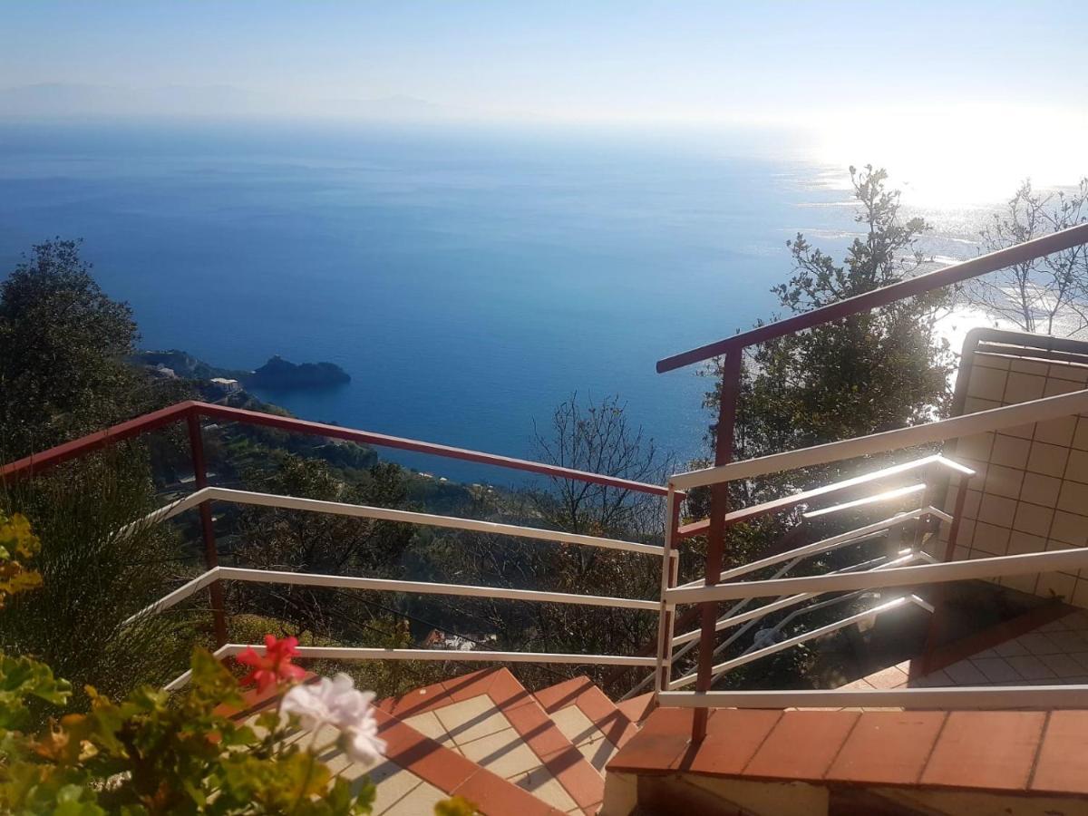 Villa Il Dolce Tramonto Furore Exterior foto