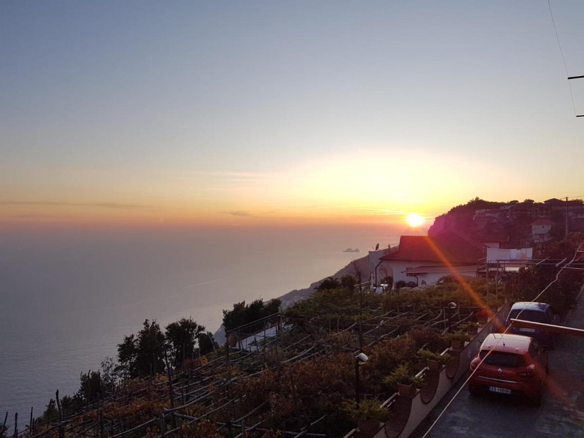 Villa Il Dolce Tramonto Furore Exterior foto