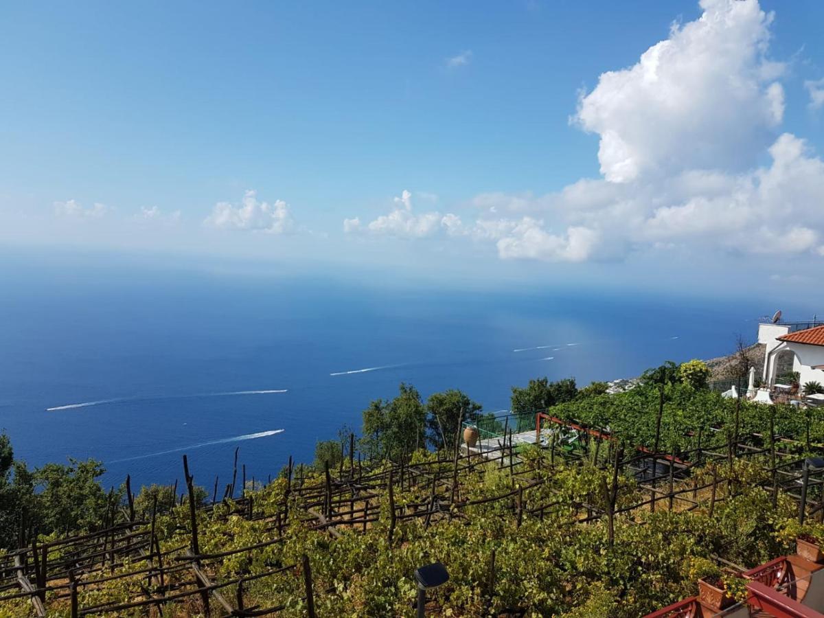 Villa Il Dolce Tramonto Furore Exterior foto
