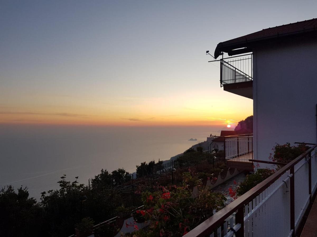 Villa Il Dolce Tramonto Furore Exterior foto