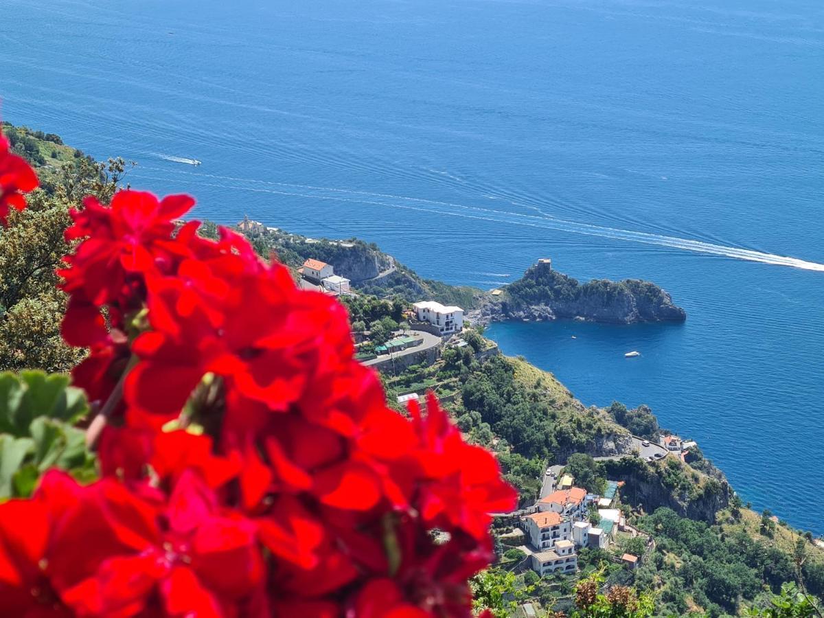 Villa Il Dolce Tramonto Furore Exterior foto