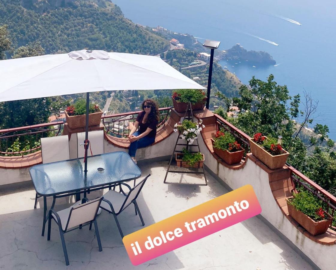 Villa Il Dolce Tramonto Furore Exterior foto