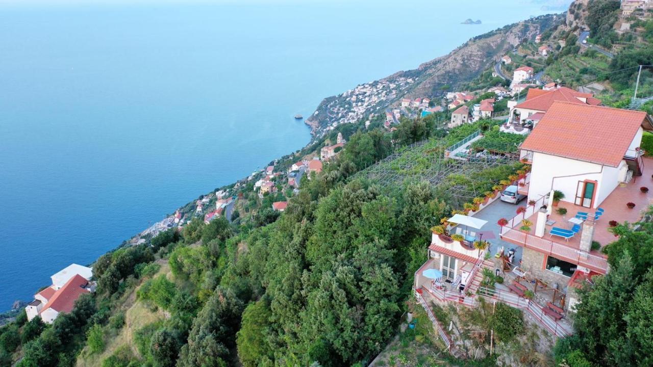 Villa Il Dolce Tramonto Furore Exterior foto