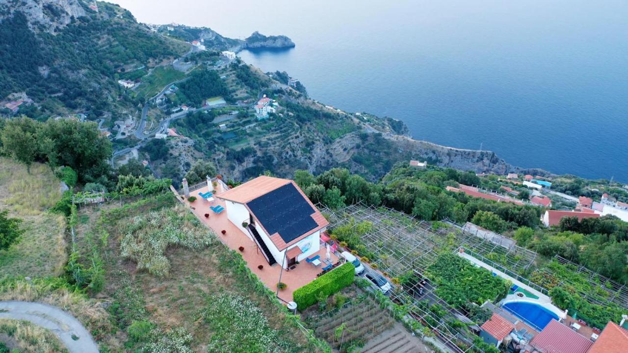 Villa Il Dolce Tramonto Furore Exterior foto