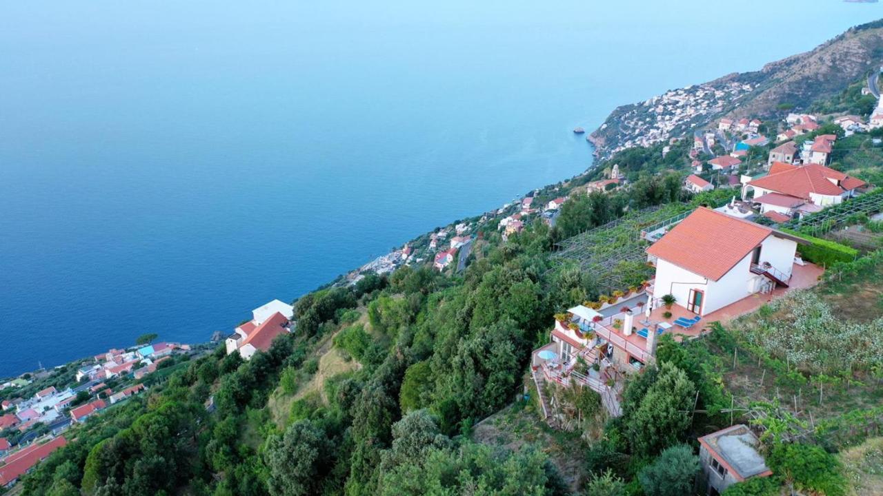 Villa Il Dolce Tramonto Furore Exterior foto