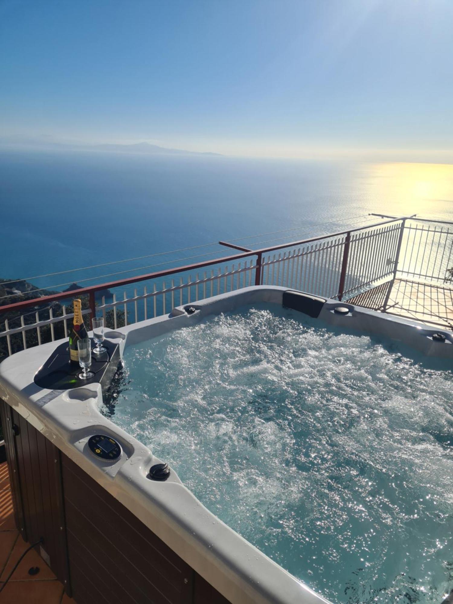 Villa Il Dolce Tramonto Furore Exterior foto