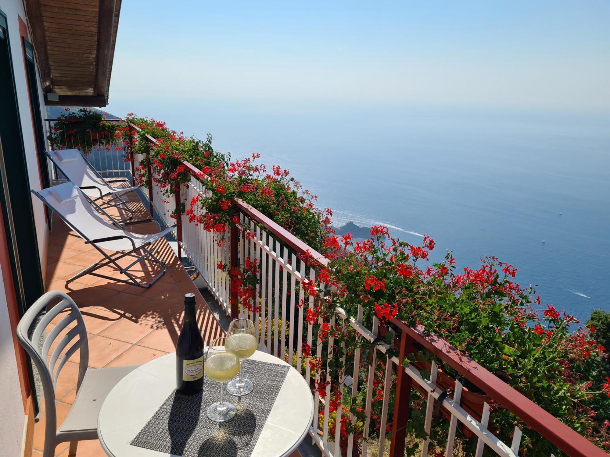 Villa Il Dolce Tramonto Furore Exterior foto