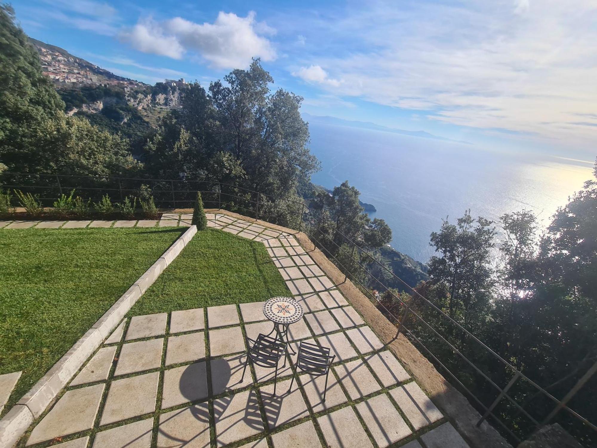 Villa Il Dolce Tramonto Furore Habitación foto