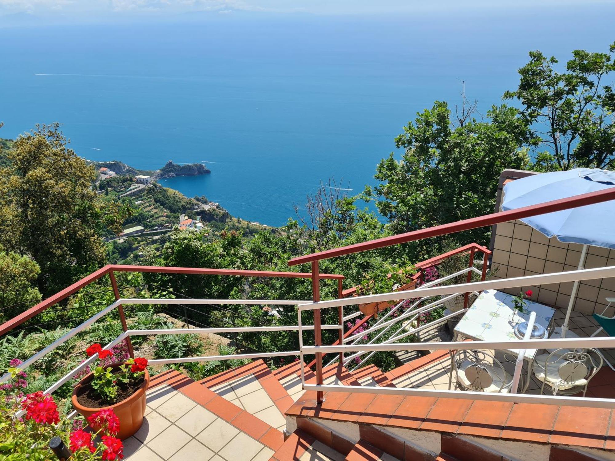 Villa Il Dolce Tramonto Furore Habitación foto
