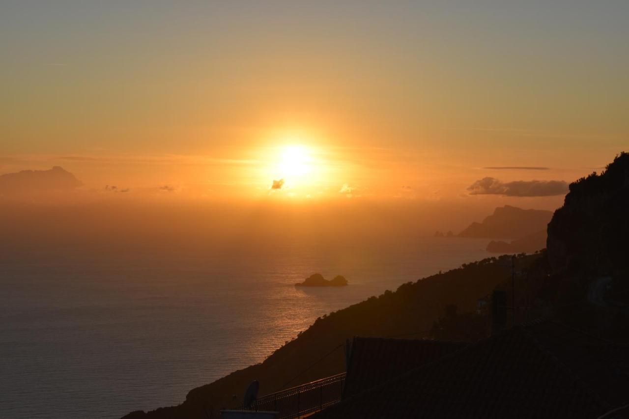 Villa Il Dolce Tramonto Furore Exterior foto